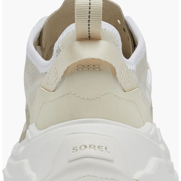 Sorel white chalk kinetic breakthru tech chunky sole sneaker - Picture 5 of 8